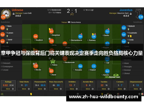 意甲争冠与保级背后门将关键表现决定赛季走向胜负格局核心力量